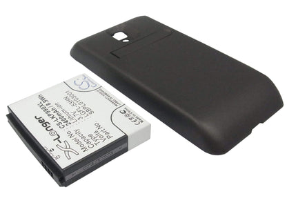 3.7V, 2400mAh, Li-ion Battery fits Lg, Optimus 2x, Optimus Speed, 8.88Wh