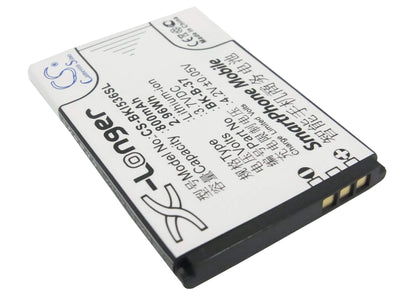 3.7V, 800mAh, Li-ion Battery fits Bbk, I536, 2.96Wh