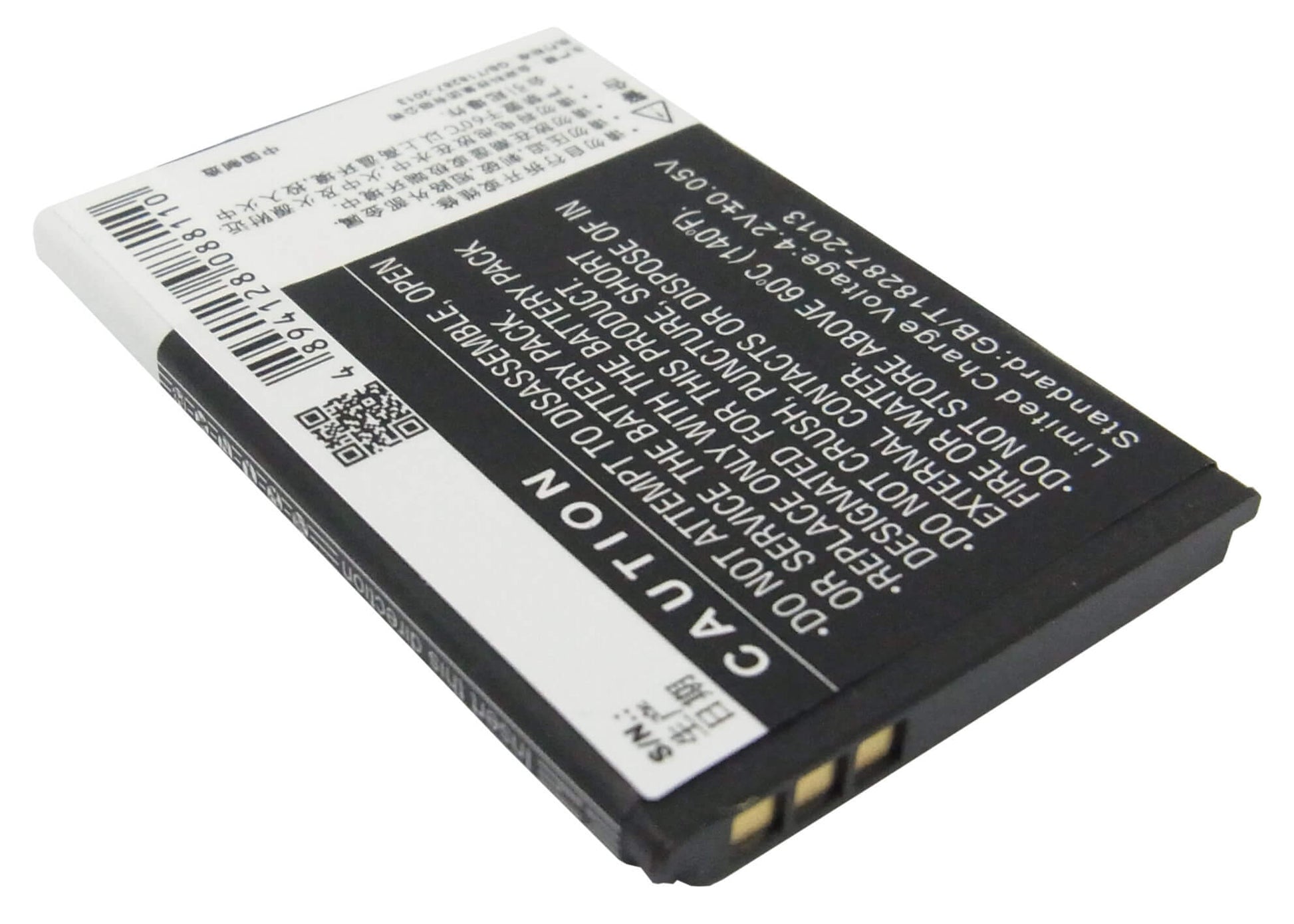 3.7V, 800mAh, Li-ion Battery fits Bbk, I536, 2.96Wh