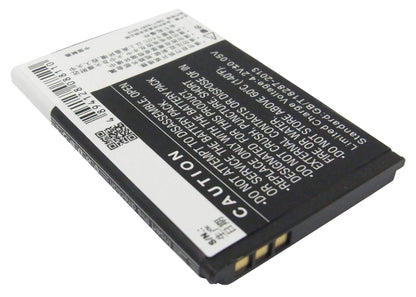 3.7V, 800mAh, Li-ion Battery fits Bbk, I536, 2.96Wh