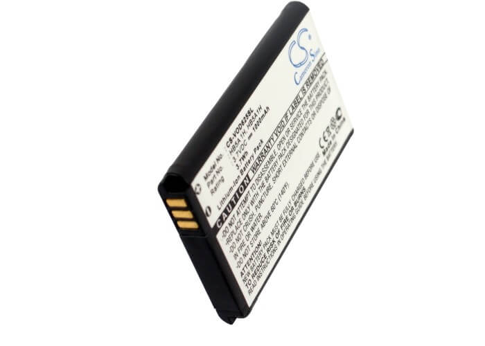 3.7V, 1000mAh, Li-ion Battery fits Vodafone, V625, Vf625, 3.7Wh