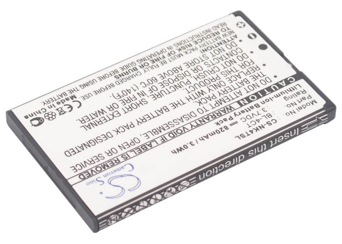 3.7V, 820mAh, Li-ion Battery fits Gresso, Cruiser, Grand, 3.034Wh