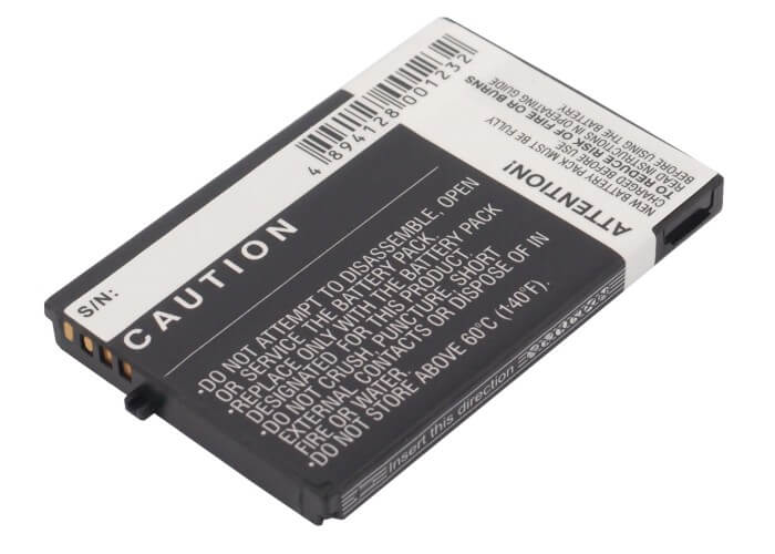 3.7V, 1050mAh, Li-ion Battery fits T-mobile, Dash, Mda Mail, 3.885Wh