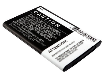 3.7V, 950mAh, Li-ion Battery fits Samsung, Blade, Chat 322, 3.515Wh
