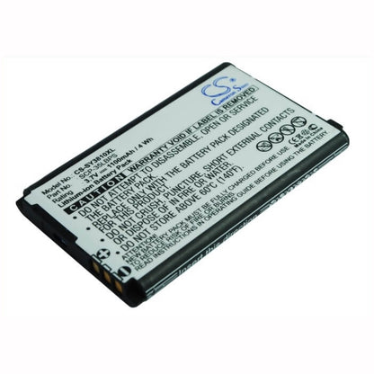 3.7V, 1100mAh, Li-ion Battery fits Sanyo, Mirro Scp-3810, Scp-3810, 4.07Wh