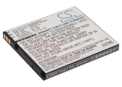 3.7V, 1300mAh, Li-ion Battery fits Gsmart, Gs202, 4.81Wh
