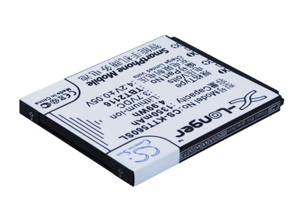 3.7V, 1350mAh, Li-ion Battery fits K-touch, A788, D99, 4.995Wh