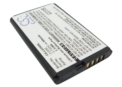 3.7V, 900mAh, Li-ion Battery fits Lg, U250, 3.33Wh