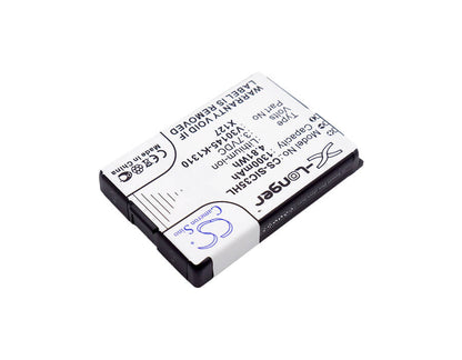 3.7V, 1300mAh, Li-ion Battery fits Siemens, 3506, 3508, 4.81Wh