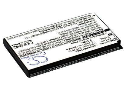 3.7V, 700mAh, Li-ion Battery fits Metropcs, Hwm570, Verge, 2.59Wh