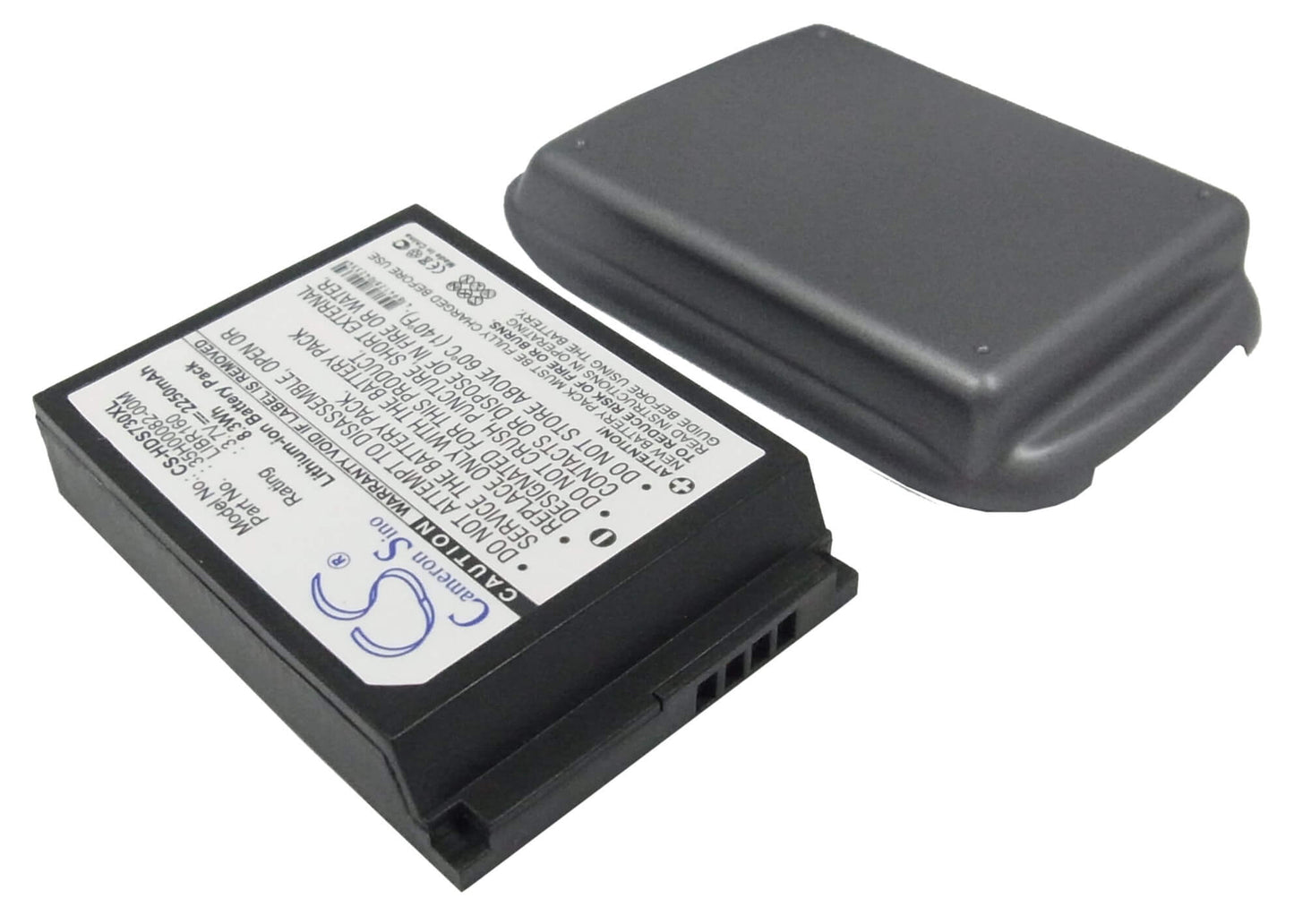 3.7V, 2250mAh, Li-ion Battery fits Htc, S730, 8.325Wh