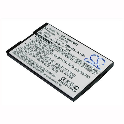 3.7V, 850mAh, Li-ion Battery fits Cricket, A200, A300, 3.145Wh