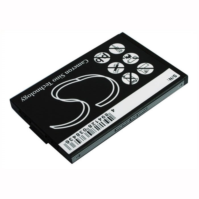 3.7V, 850mAh, Li-ion Battery fits Zte, A310, Msgm8 2, 3.145Wh