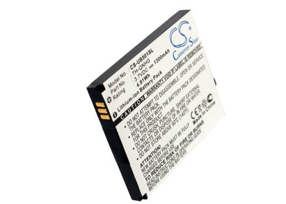 3.7V, 1300mAh, Li-ion Battery fits Zenum, Opus, 4.81Wh