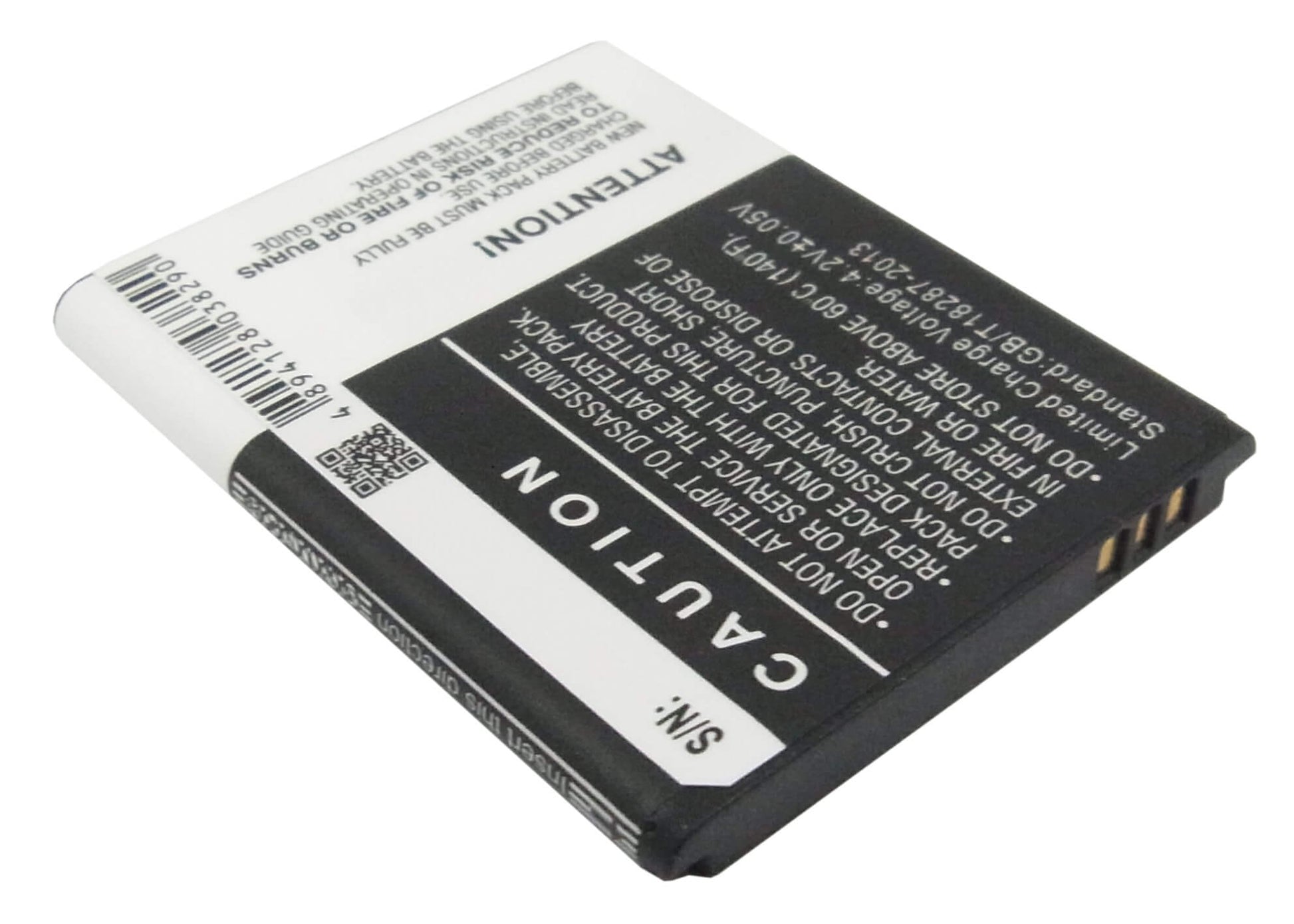 3.7V, 1100mAh, Li-ion Battery fits T-mobile, Comet, Comet U8150-b, 4.07Wh