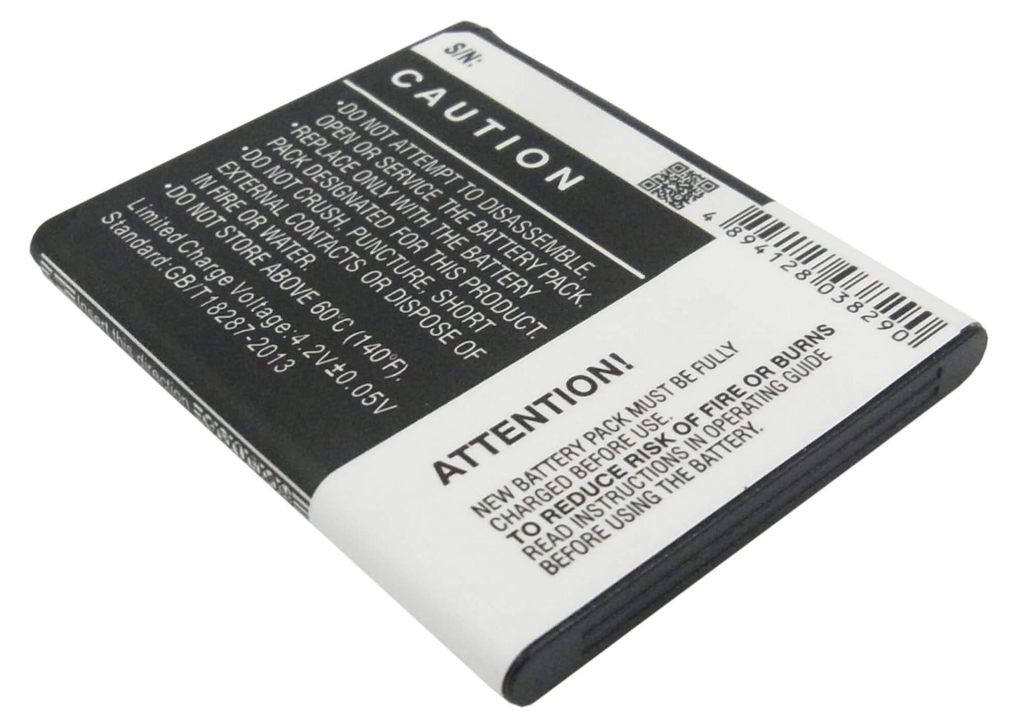 3.7V, 1100mAh, Li-ion Battery fits T-mobile, Comet, Comet U8150-b, 4.07Wh