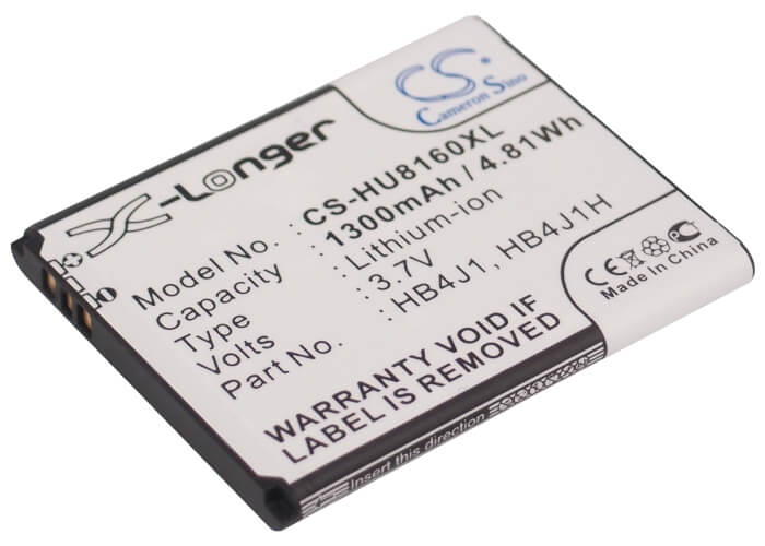 3.7V, 1300mAh, Li-ion Battery fits Metropcs, Hwm835-r, 4.81Wh