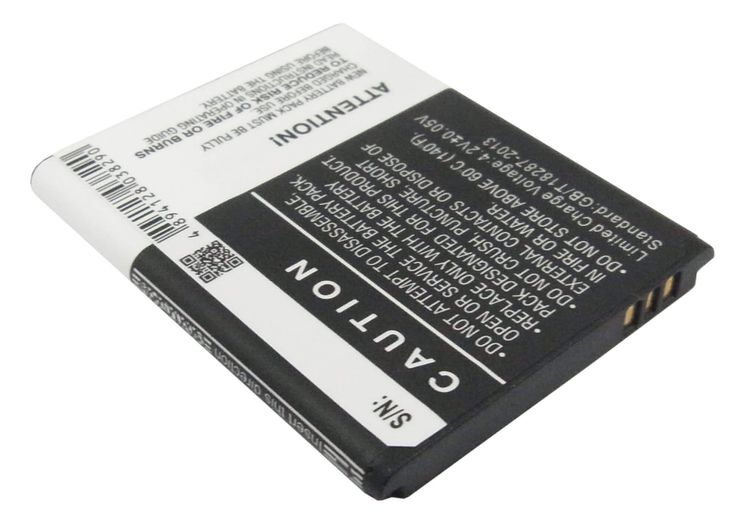 3.7V, 1100mAh, Li-ion Battery fits Sfr, Starshine, 4.07Wh