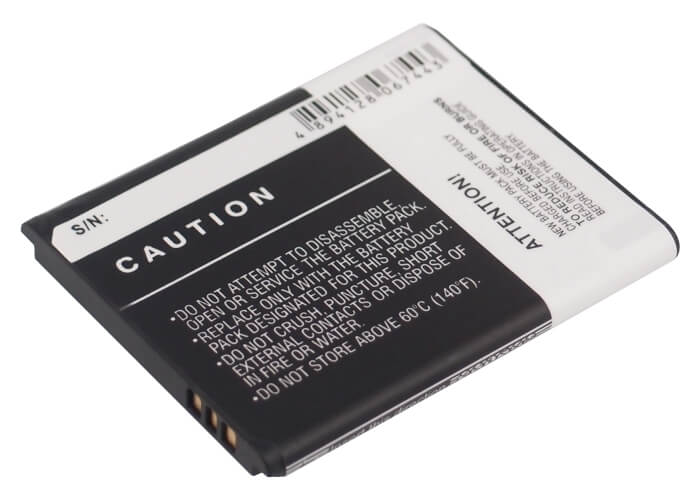 3.7V, 1300mAh, Li-ion Battery fits Mtc, 950, 4.81Wh