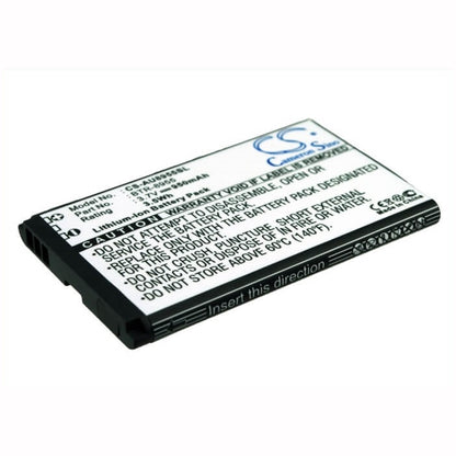 3.7V, 950mAh, Li-ion Battery fits Audiovox, Cdm-8955, Utstarcom Cdm-8955, 3.515Wh