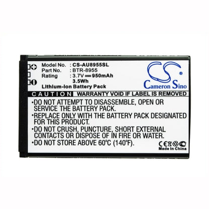 3.7V, 950mAh, Li-ion Battery fits Audiovox, Cdm-8955, Utstarcom Cdm-8955, 3.515Wh