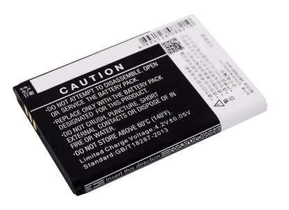 3.7V, 1150mAh, Li-ion Battery fits Hisense, Hs-t81, T81, 4.255Wh