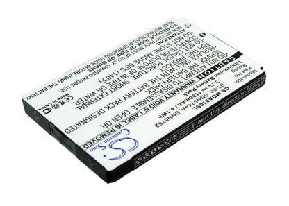 3.7V, 1100mAh, Li-ion Battery fits Motorola, A910, C980, 4.07Wh