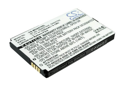 3.7V, 1100mAh, Li-ion Battery fits Motorola, A910, C980, 4.07Wh