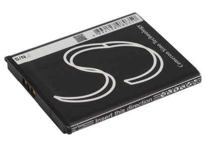 3.7V, 1300mAh, Li-ion Battery fits Kyocera, C5215, Hydro Edge, 4.81Wh