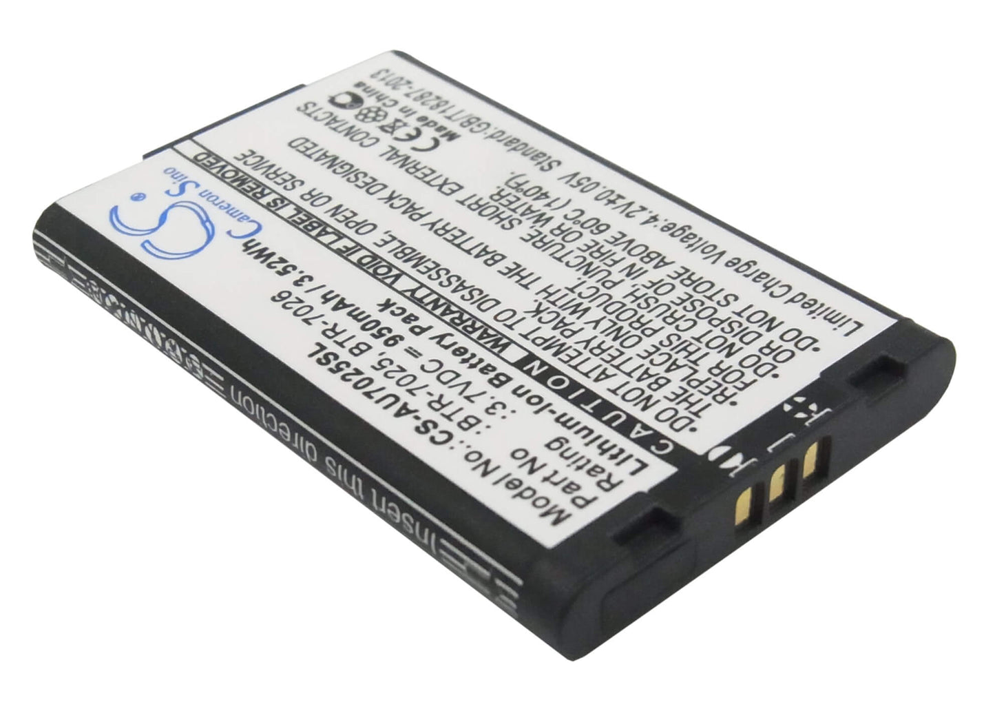 3.7V, 950mAh, Li-ion Battery fits Sprint, Cdm-120, Cdm120sp, 3.515Wh