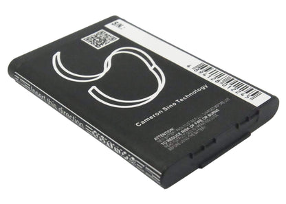 3.7V, 950mAh, Li-ion Battery fits Audiovox, Cdm-120, Cdm-220, 3.515Wh