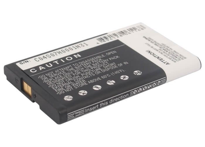 3.7V, 1200mAh, Li-ion Battery fits Sagem, Myx8, Myx-8, 4.44Wh