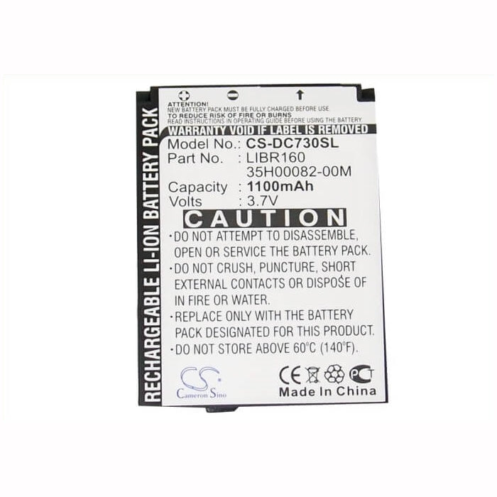 3.7V, 1100mAh, Li-ion Battery fits Softbank, X02ht, X03ht, 4.07Wh