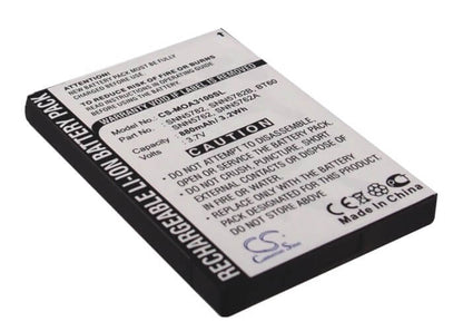 Mobile, Smartphone 3.7V, 880mAh, Li-ion Battery fits Motorola, A3100, C168i, 3.256Wh
