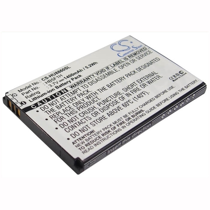 3.7V, 1400mAh, Li-ion Battery fits Metropcs, Activa 4g, M920, 5.18Wh