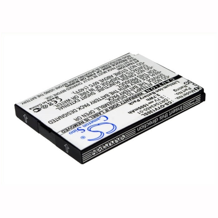 3.7V, 1000mAh, Li-ion Battery fits Olympia, Vox, 3.7Wh