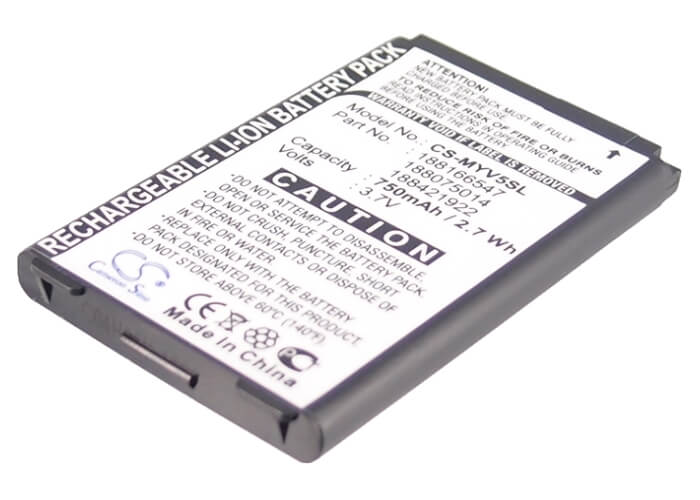 3.7V, 750mAh, Li-ion Battery fits Bird, S689, 2.775Wh