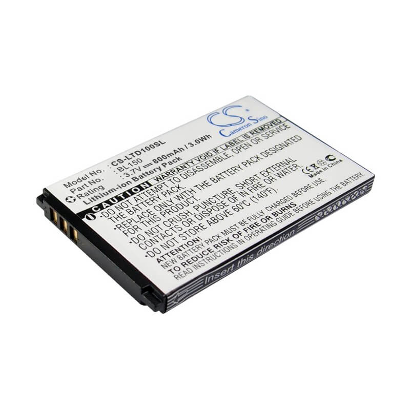3.7V, 950mAh, Li-ion Battery fits Lenovo, Td100, 3.515Wh