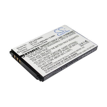 3.7V, 950mAh, Li-ion Battery fits Lenovo, Td100, 3.515Wh