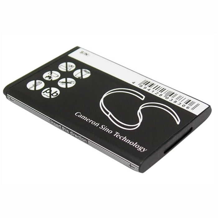 3.7V, 700mAh, Li-ion Battery fits Vodafone, 715, 716, 2.59Wh