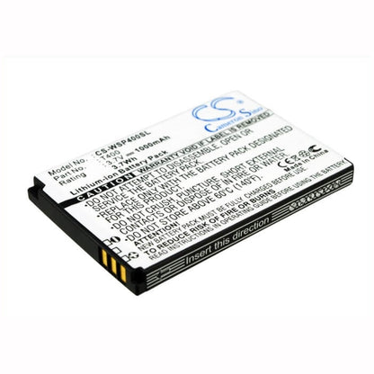 3.7V, 1000mAh, Li-ion Battery fits Swissvoice, Mp40, 3.7Wh