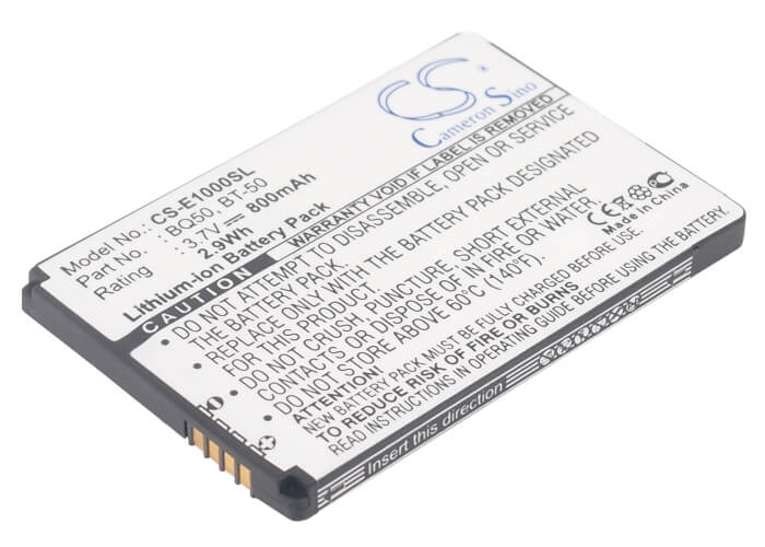 3.7V, 800mAh, Li-ion Battery fits Motorola, A1200, A630, 2.96Wh