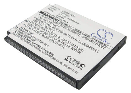 3.7V, 1050mAh, Li-ion Battery fits Utstarcom, Smt5800, 3.885Wh