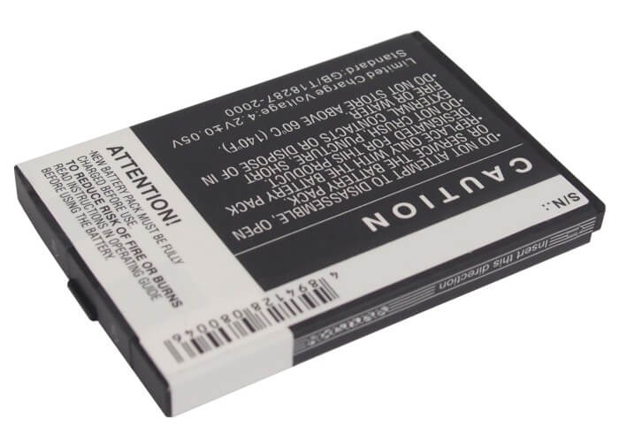 3.7V, 1000mAh, Li-ion Battery fits Bea-fon, S10, 3.7Wh