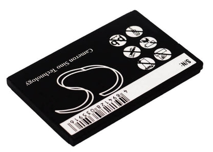 3.7V, 650mAh, Li-ion Battery fits Kyocera, Ky003uaa, 2.405Wh