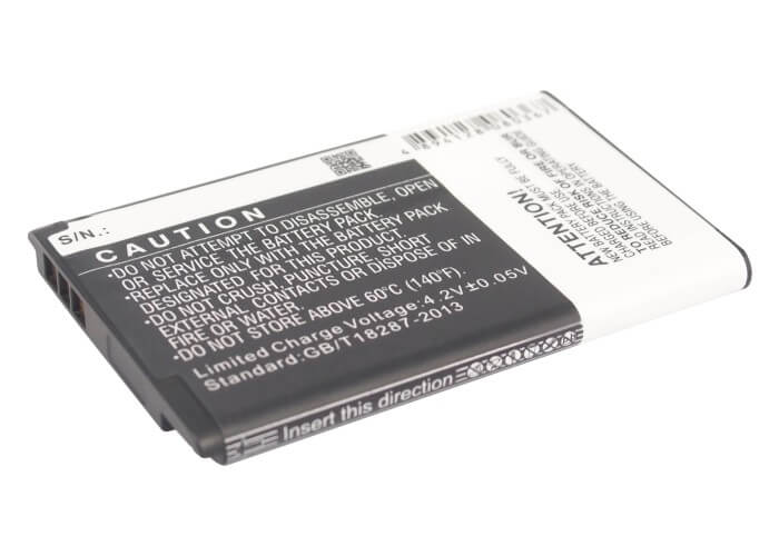 3.7V, 950mAh, Li-ion Battery fits Kyocera, C2150, Coast S2151, 3.515Wh