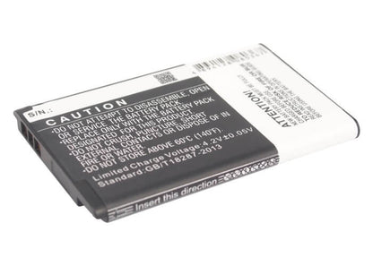 3.7V, 950mAh, Li-ion Battery fits Kyocera, C2150, Coast S2151, 3.515Wh