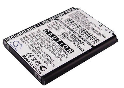 3.7V, 900mAh, Li-ion Battery fits Samsung, Gt-b5702c, Gt-b5712c, 3.33Wh