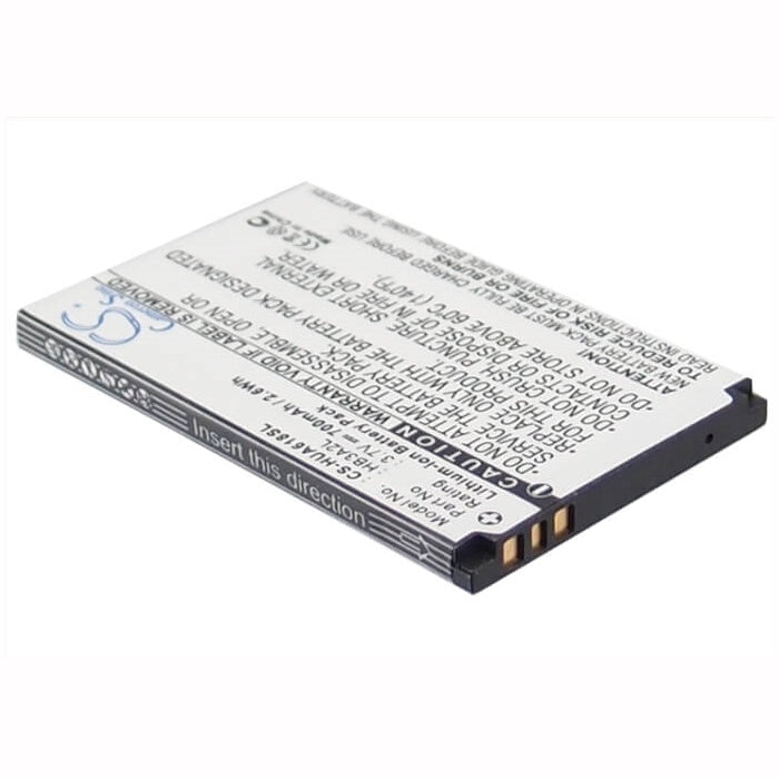 3.7V, 700mAh, Li-ion Battery fits Huawei, A618, Calidad, 2.59Wh