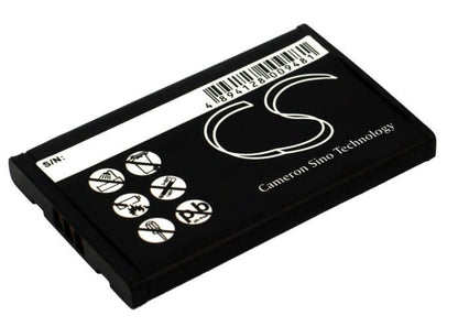 3.7V, 700mAh, Li-ion Battery fits Lg, 672, C2000, 2.59Wh